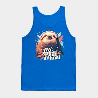 my spirit animal sloth Tank Top